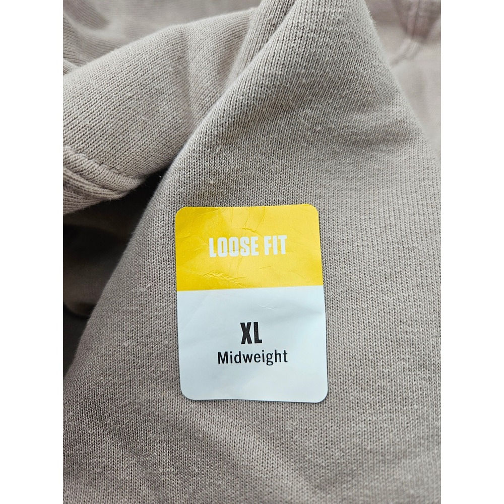 Carhartt Loose Fit Midweight Logo Sleeve Graphic Hoodie "Mink" Men's Size XL NEW - Picture 8 of 9